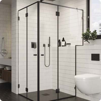 מקלחונים פרזול שחור